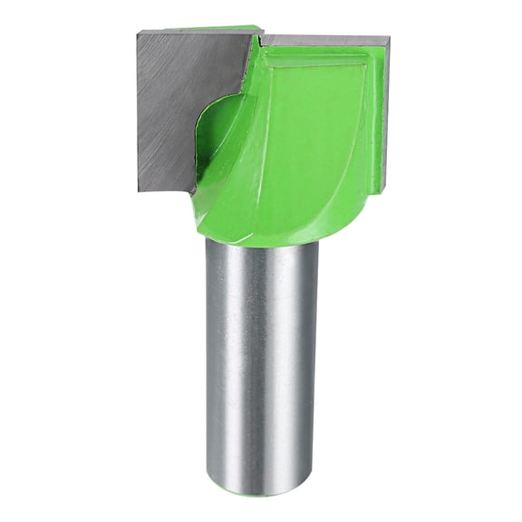 Uxcell Bottom Cleaning Router Bit 1/2" Shank 1-3/32" x 25/32" Cut Carbide Tipped Mortising Bit