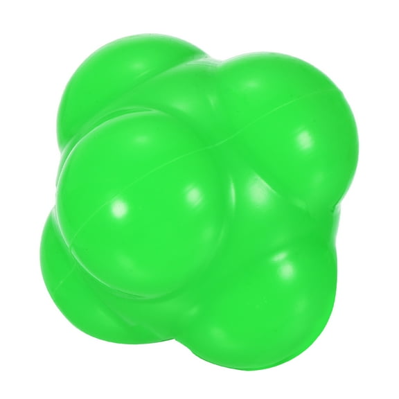 Uxcell Bounce Reaction Balls Coordination Training Ball Agility Trainer Silicone, Green