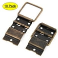 thumbnail image 1 of Uxcell Box Case Retro Style Positioning Support Hinges Bronze Tone 45 x 28mm 10 PCS, 1 of 5