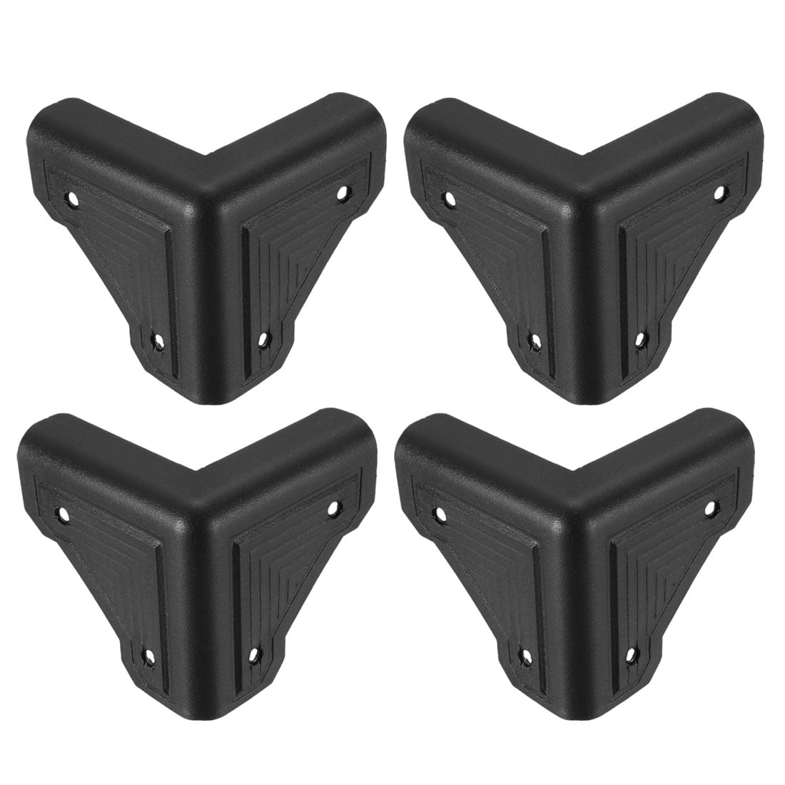 Qty 30) PAC 1-3/4 x 2-1/2 Plastic Edge Protector / Corner Protector  (Black)