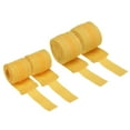 thumbnail image 1 of Uxcell Boxing Hand Wraps, Elastic Cotton Wrist Straps for Martial Arts Yellow 98 Inch/197 Inch, 1 of 7