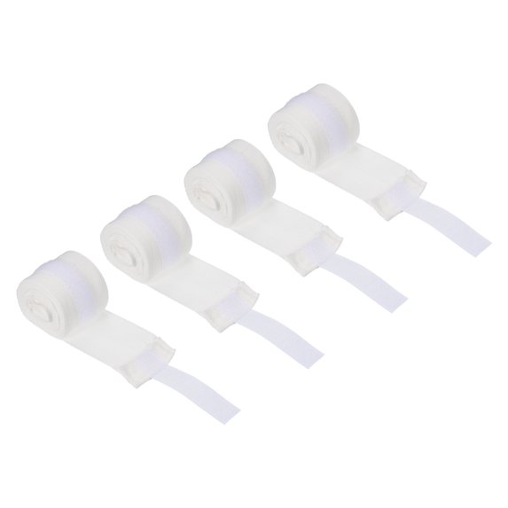 Uxcell Boxing Hand Wraps 98" Length Martial Arts Fist Bandages,, White 4 Pack