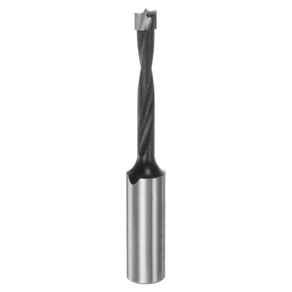 Uxcell Brad Point Drill Bits, 5.5mm x 70mm Forward Turning Carbide for Woodworking
