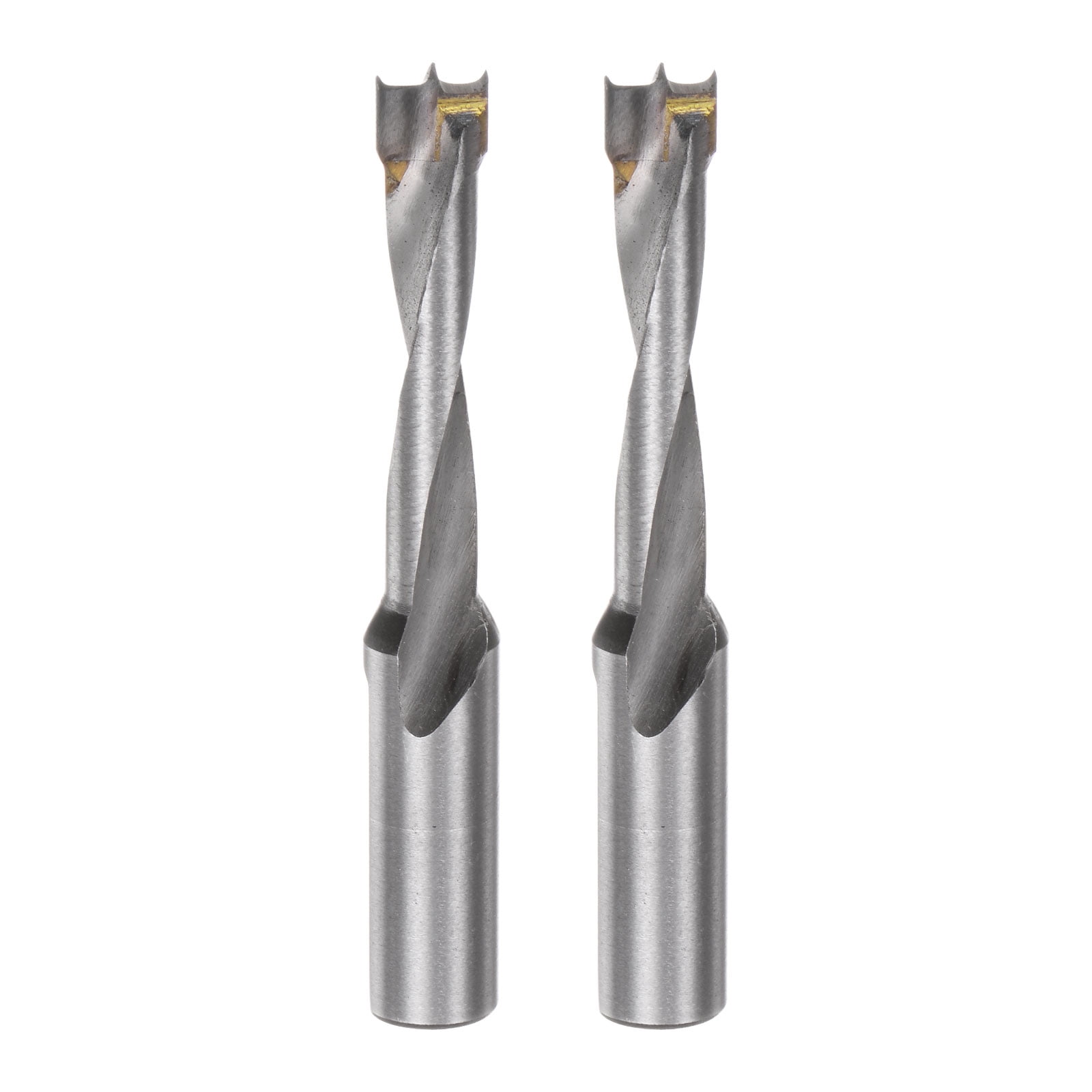 Uxcell Brad Point Drill Bits for Wood, 9mm x 68mm Right Turning Carbide ...