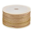 thumbnail image 1 of Uxcell Braided Cord, Metallic Bracelet Knotting Macrame Cord Braiding Beading Thread Twine Rope for String Knitting DIY Jewelry Making Plant Wall Hanger Pink, 1 of 7