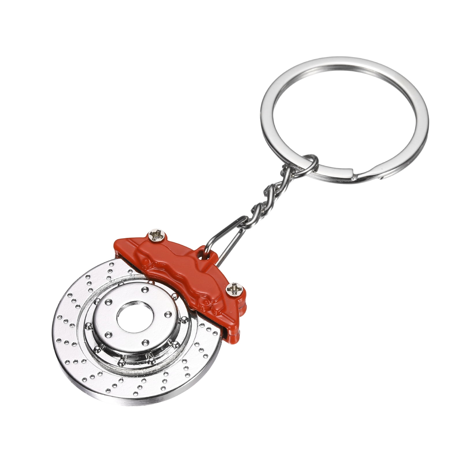 Uxcell Brake Disc Keychain with Caliper Car Brake System Auto Parts Key ...