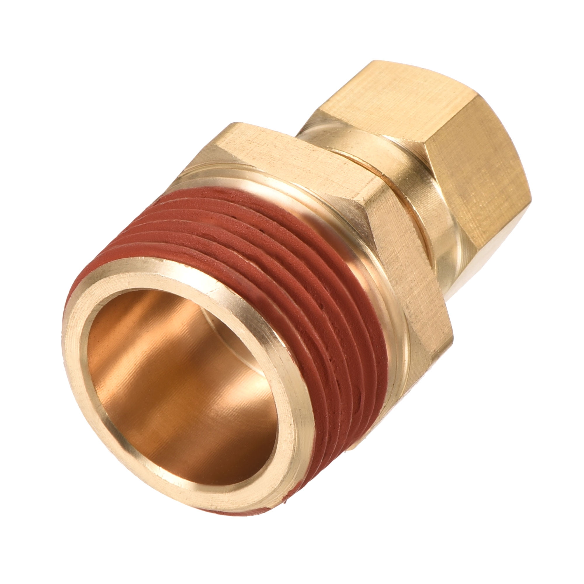 ChillWaves Brass Compression Tube Fitting, 3/16 OD x 3/16 OD Compression  Union Connector(10-PACK)