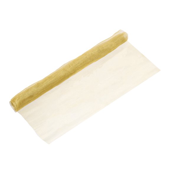 Uxcell Brass Mesh, 40" x 13" 80 Mesh Brass Woven Wire Mesh for Fill Fabric