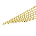 thumbnail image 1 of Uxcell Brass Metal Tubing Seamless Straight Pipe Tubes 1.3mm x 0.2mm x 300mm, 1 of 5