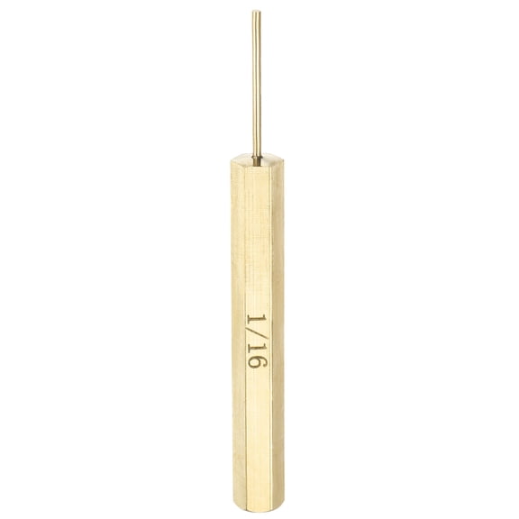 Uxcell Brass Pin Punch 1/16" Non-marring Drive Punch for Watch Repair Automotive