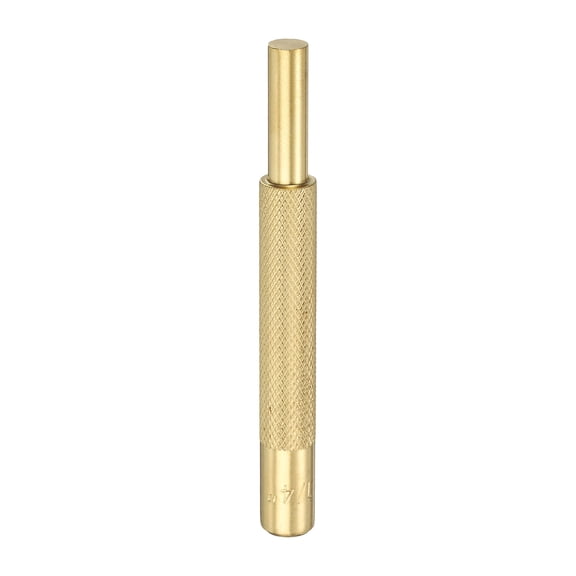 Uxcell Durable Brass Pin Punch 1/4" Non-marring Drive Punch for Watch Repair Automotive