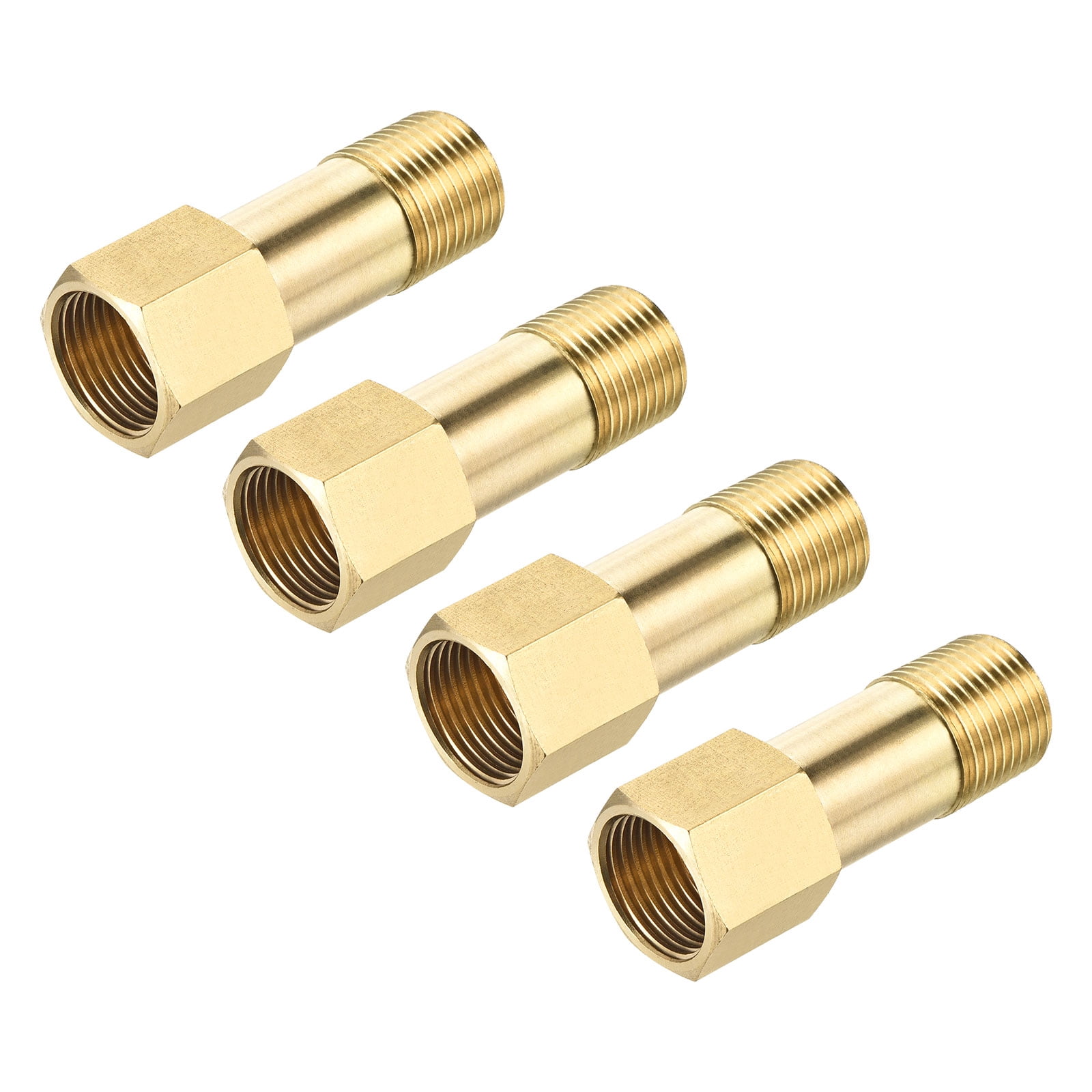Uxcell G3/4 Stainless Steel Hex Thin Lock Nut – 304 Grade, Female Fastener For Plumbing & Spacing (4-Pack)