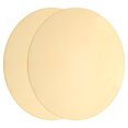 thumbnail image 1 of Uxcell Brass Round Plate, Brass Round Disc Blank Round Metal Sheet Copper Circle Disc for Metal Stamping DIY Crafts 1mm x 100mm 2, 1 of 6