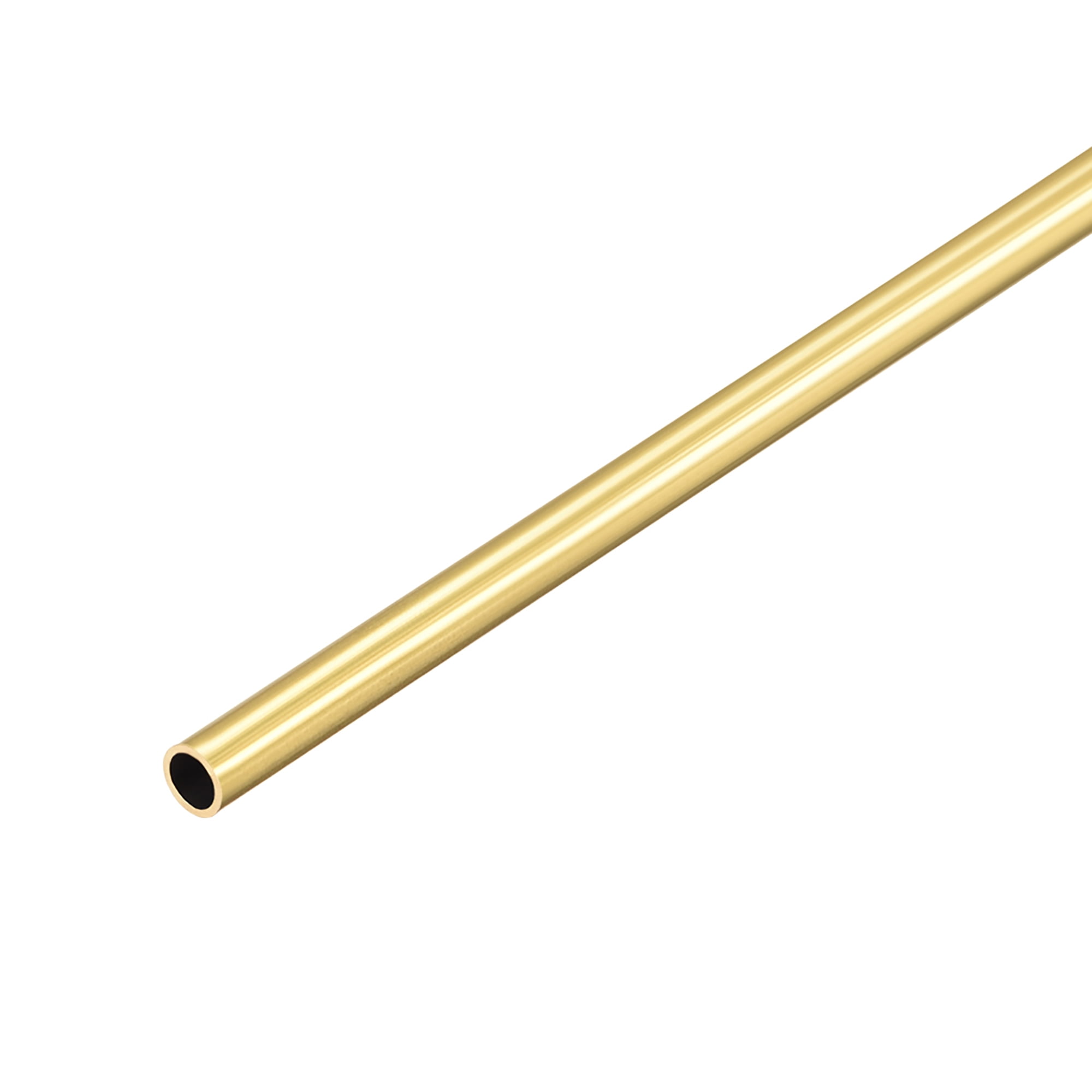 Uxcell Brass Round Tube 0.18 inch OD 0.02 inch Wall Thickness 11.81 inch Length