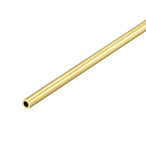 Uxcell Brass Round Tube, Seamless Pipe Tubing 5mm x 1mm