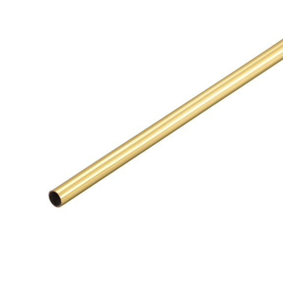 Uxcell Brass Round Tube Seamless Pipes Tubing 2.5mm x 0.2mm
