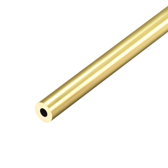Uxcell Brass Round Tube, Seamless Pipes Tubing 7mm x 2mm