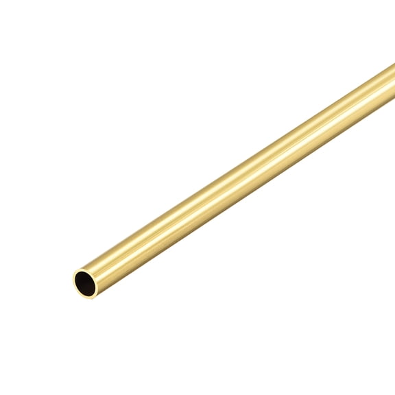 Uxcell Brass Round Tube Seamless Straight Tubing Pipe 5.5mm x 0.5mm