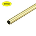 thumbnail image 1 of Uxcell Brass Round Tube, Straight Pipe Tubing 8mm x 0.5mm, 1 of 5