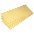 thumbnail image 1 of Uxcell Brass Sheet, 4 x H62 Metal Sheets Plates 4" Length x 2" Width x 0.031" Thickness, 1 of 5