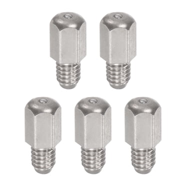 Grease Gun Tip Uxcell 201 Stainless Steel Straight M6 X Grease Fitting