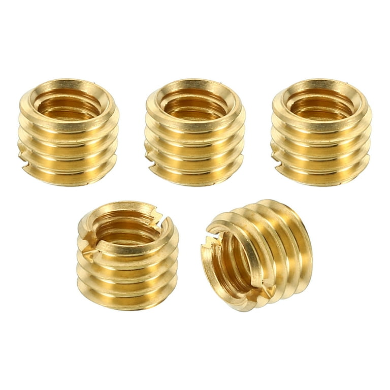 3D Printer Insert Nut Kit - 6Pcs Heat-Set Nuts, 5Pcs Brass Nuts, 1 Connector Tool For Repairs