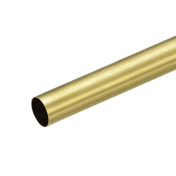 Uxcell Brass Tubing Seamless Straight Pipe Tube 18mm x 0.5mm x 200mm