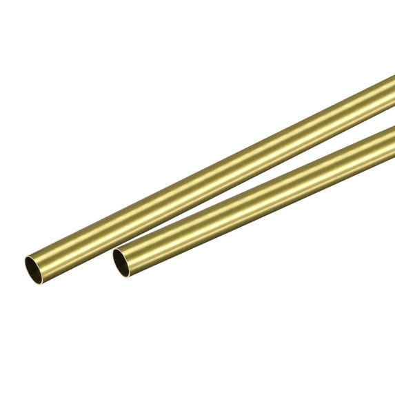 Uxcell Brass Tubing Seamless Straight Pipes Tube 6mm x 0.25mm x 300mm