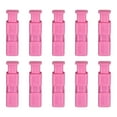 thumbnail image 1 of Uxcell Bread Bag Clips, Easy Squeeze & Lock Food Bag Cinch Clips Collection Bag Clip for Storage, Rose Red 10Pcs, 1 of 5