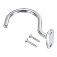 thumbnail image 1 of Uxcell Bridge Stick and Ball Rack Hooks Snooker Table Pool Cue Racks Hook, Silver Tone, 1 of 5