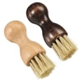 thumbnail image 1 of Uxcell Bristle Shoes Brush, Mini Polish Daubers for Leather Boots Cloth, 1Set, 1 of 5