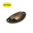 thumbnail image 1 of Uxcell Bronze Tone Shell Shaped Pull Handle-0.14" Hole Diameter-20 Pack, 1 of 4