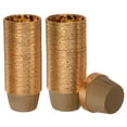 thumbnail image 1 of Uxcell Brown Gold Cupcake Cups, Aluminum Foil Standard Cupcake Liners 100 Pack, 1 of 6