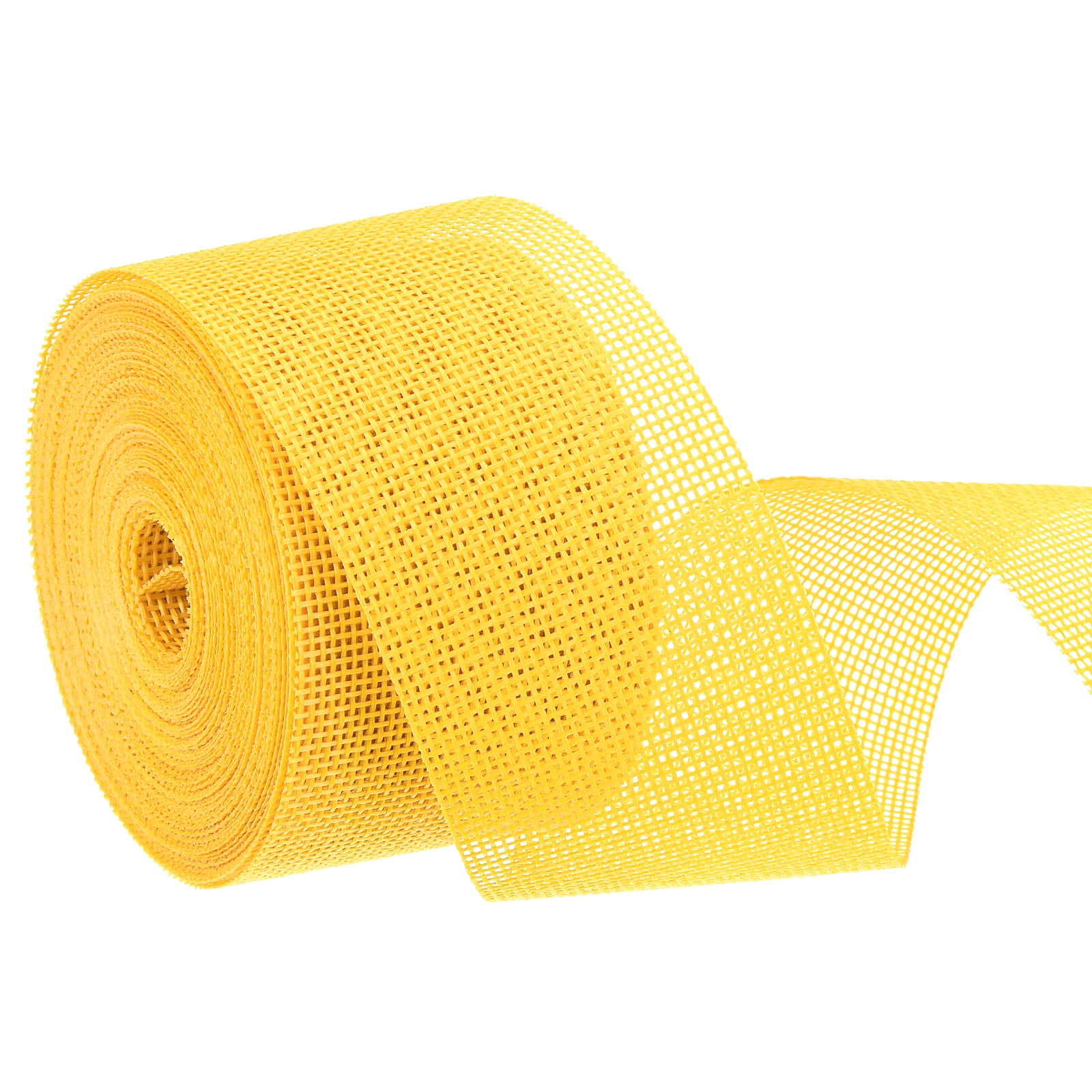 Uxcell Burlap Ribbon, Polyester Ribbon for Gift Wrapping Home Wedding ...