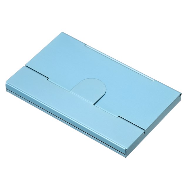 Uxcell Business Card Holder, Aluminum Business Card Case Slim Credit ...