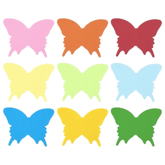 Uxcell Butterfly Cutouts Paper Butterflies, Colorful Butterfly Cutout for Classroom Decoration, 72 Pack