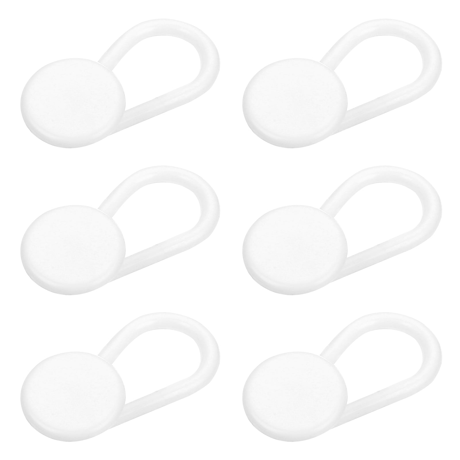 Uxcell Button Extenders for Jeans, 6Pack 15mm Flexible Pants Button ...