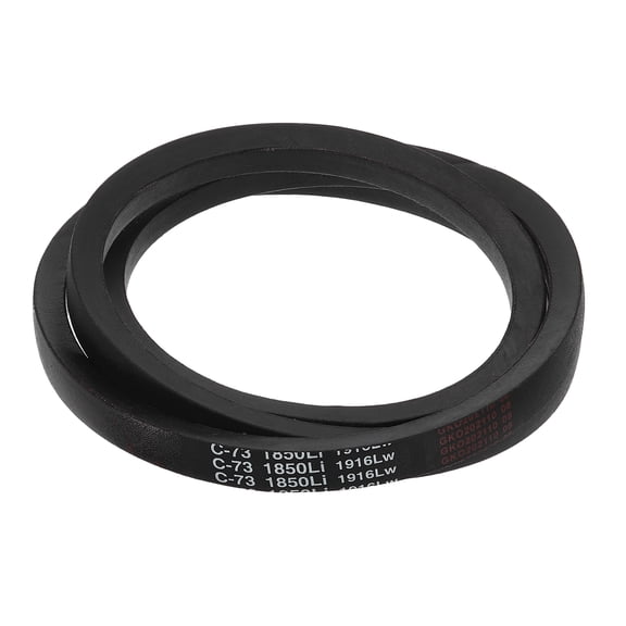 Uxcell C73 Drive V-Belt 73 Inch (1854mm) Inner Circumference x 22mm Width x 14mm Height, Rubber V Belt for Power Transmission