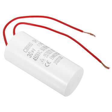 Shengfeng CBB60 Run Capacitor, 35uF, 450V AC, 50/60Hz, With M8 Stud