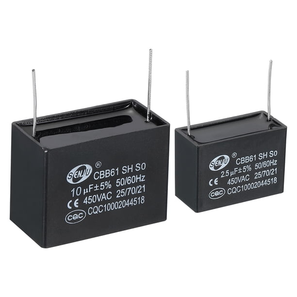 Ceiling Fan Capacitor – 3.5 Mfd / 3.5 Uf 250V, 50/60Hz – Replacement Fan Motor Part 10 thumbnail image