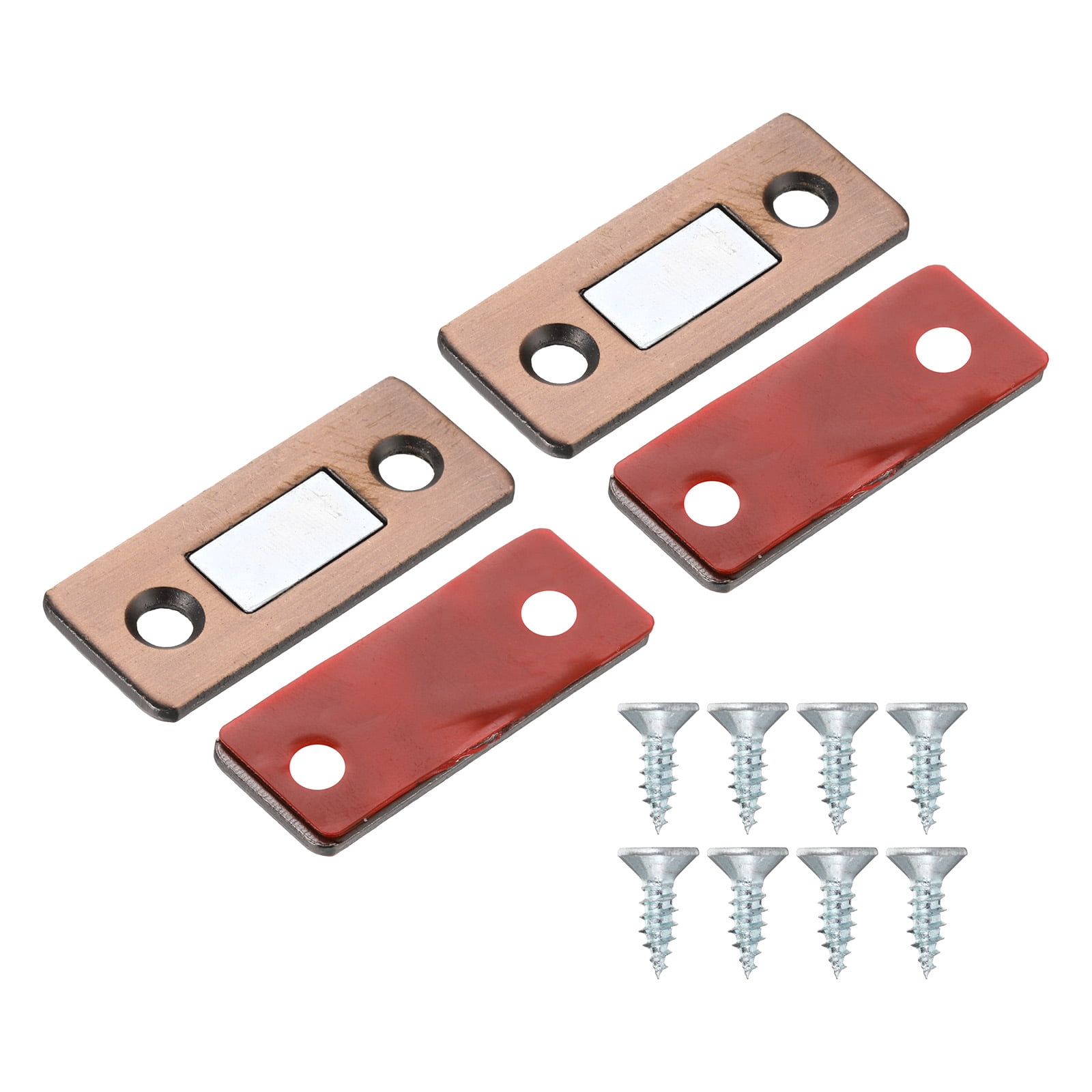 Uxcell Cabinet Magnetic Catch, Adhesive Cabinet Door Magnetic Catch for ...