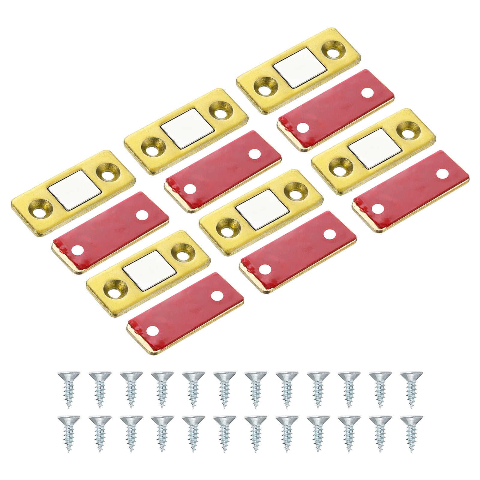 Uxcell Cabinet Magnetic Catch, Adhesive Cabinet Door Magnetic Catch for ...