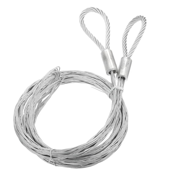 Uxcell Cable Pulling Grip, Mesh Metal Double Side Wire Puller Sock Anti-slip Electrical Sleeve Strand ["50-60mm (1.95\"-2.34\")"]