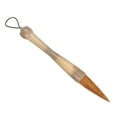 thumbnail image 1 of Uxcell Calligraphy Brush, Chinese Writing Watercolor Wood Brush for Painting, Drawing, Writing, Brown, 1 of 6