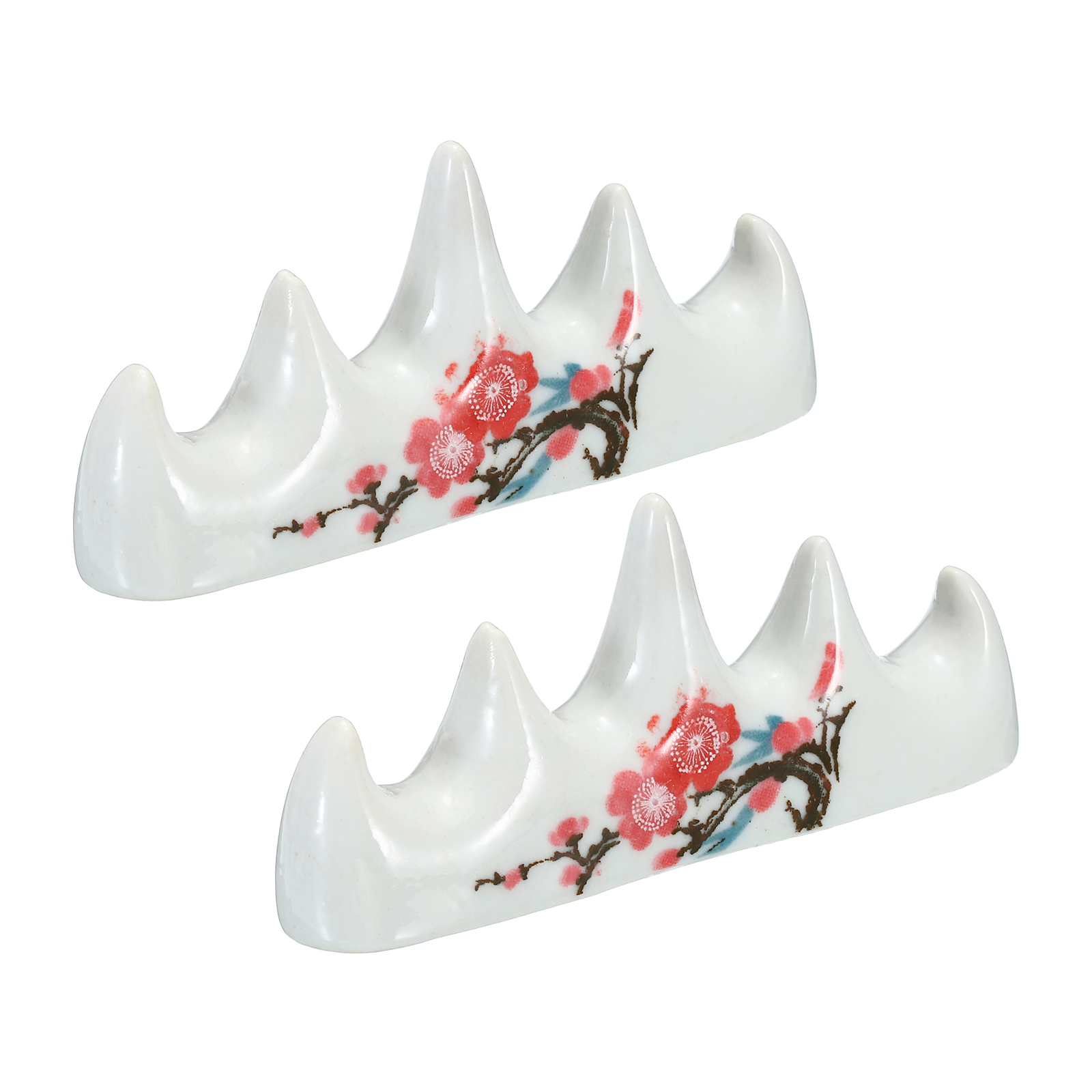 Calligraphy Rak Uxcell Calligraphy Writing Brush Rack, 2 Pack 4 Ports Ceramic Chinese ...