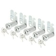thumbnail image 1 of Uxcell Cam Lock, 1-1/2" Fits Up to 1-3/8" Thick Panel, Keyed Different Zinc Alloy 5Pcs, 1 of 5