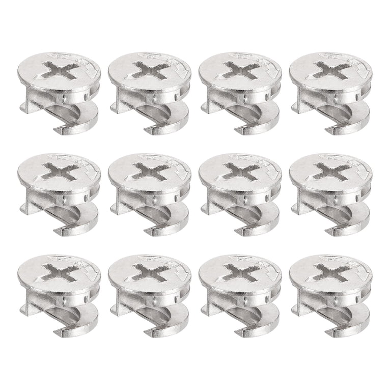 アクセサリー L.KAMHOUT USA Uxcell, Cam Lock Nut for Furniture, 14.6x9.5mm, 12 Pack - Walmart.com