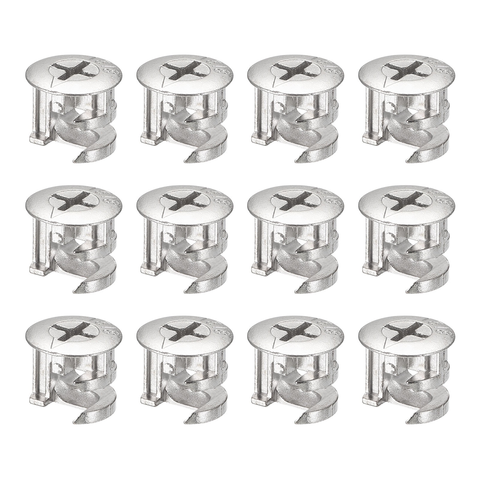 Uxcell Cam Lock Nut for Furniture, 36 Pack 16x14mm Joint Connector