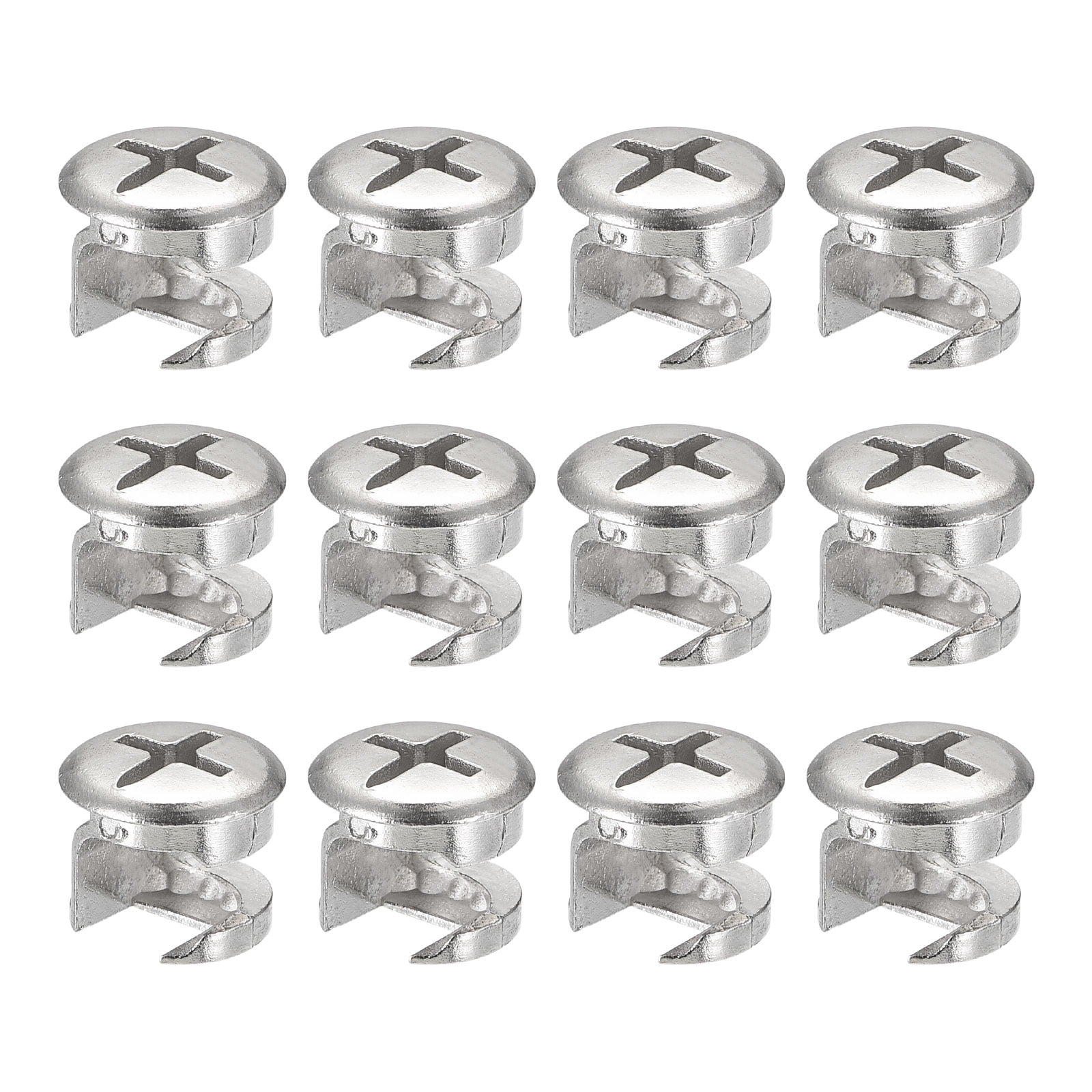 Uxcell Cam Lock Nut for Furniture, 80 Pack 13x11mm Joint Connector