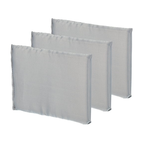 Uxcell Camera Bag Divider, 3Pcs 5.71"x3.94"x0.39" Shockproof Camera Bag Inserts Separator Pad Protective Lens for Nikon Camera DSLR Protect Bag Organizer Universal Divider Cushion, Gray